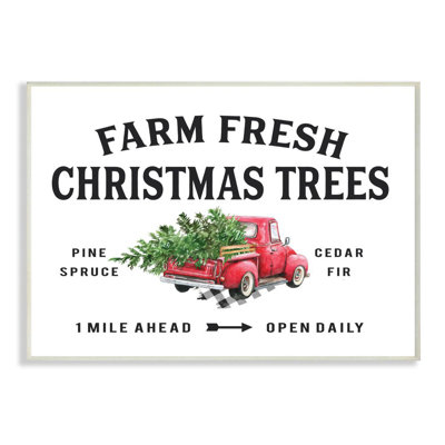 " Farm Fresh Christmas Trees "