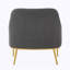 Chaise d'appoint moderne avec fauteuil rembourré-129859713