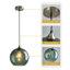 Luminaire suspendu moderne à 1 lumière pour îlot de cuisine Aarunya-1844755212-1844755206