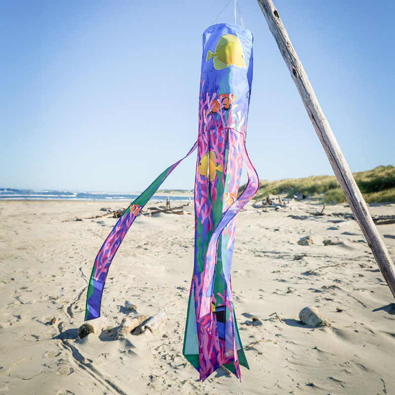 Tropical Fish 40" Illusion Windsock