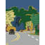 Pacific Palisades Print by Deborah Blum-65852953-65828268