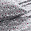 Ensemble de 3 draps de lit gris 100% flanelle de coton 100% double pour lit double / très grand 14 "