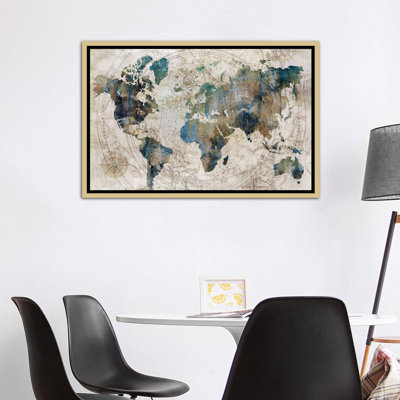 Carte céleste par Isabelle Z - reproduction d'art