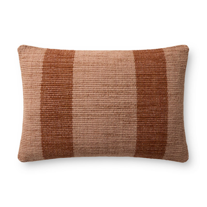Coussin décoratif Leanne Ford x Loloi Mistwood, Housse de coussin seulement - sans coussin, Orange