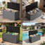 Lausaint Home 54.46 " W 180 Gallons Resin Deck Box