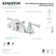 Kingston Brass Naples Two-Handle 3-Hole Deck Mount Mini-Widespread Bathroom Faucet with Plastic Pop-Up