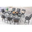 Frayda Square 8 - Person 27.6" Long Bar Height Dining Set with Cushions
