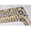 Luminaire suspendu triple DEL rectangulaire en chrome Maart 42 po Maart-1908804134-1908804135