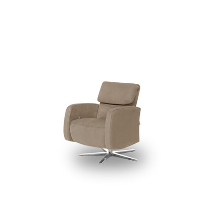 Carlisa Upholstered Swivel Recliner