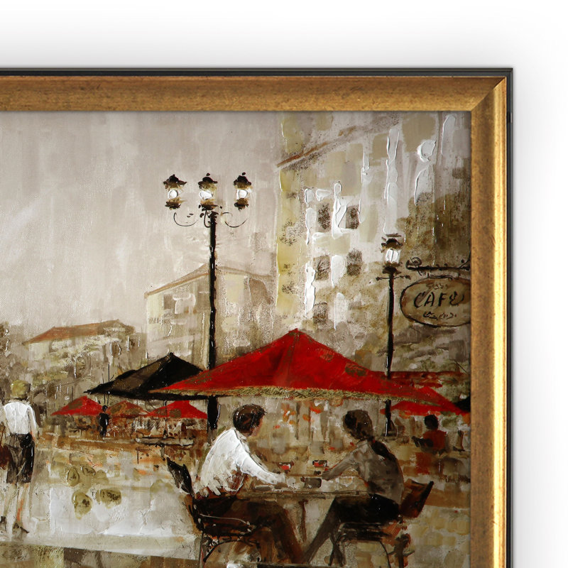 « river walk » par ruaneing équipage, peinture sur toile encadrée