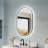 ZC-Mirror  36" H Wall Mounted Bathroom Framed LED Mirror With Memory Function-105300936-105300938