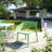 Holiday - Haze Green Polypropylene Single-Side Chair - One-Piece Design For Indoor & Outdoor Use,Suitable For Living Rooms, Dining Rooms, Gardens, Terraces And Other Scenarios  (Set Of 4)-484093348