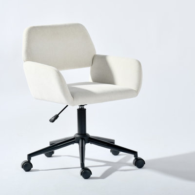 Cruce 360 Degree Swivel Task Chair with Ergonomic Design, Height Adjustable For Bedroom, Office