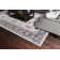 Oriental Machine Woven Area Rug in GREY