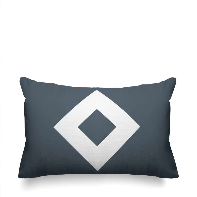 Coussin décoratif intérieur / extérieur Seven, gris