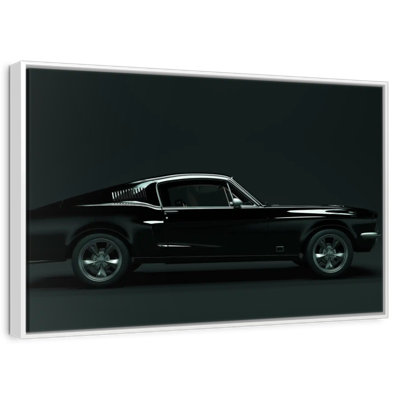 Sleek Retro Car