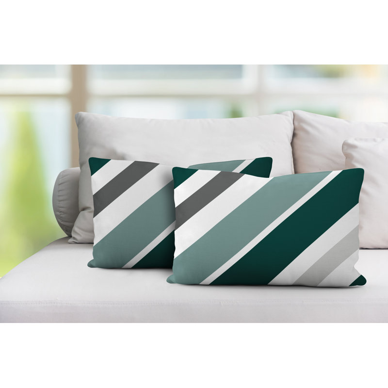 Coussin lombaire intérieur / extérieur Manda, Émeraude