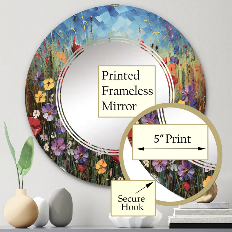 Miroir Byzance, 24 po x 24 po