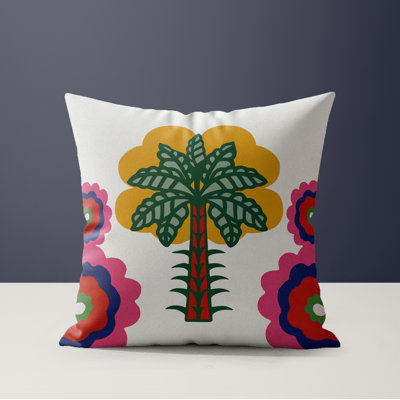 Calio Microsuede Square Throw Pillow