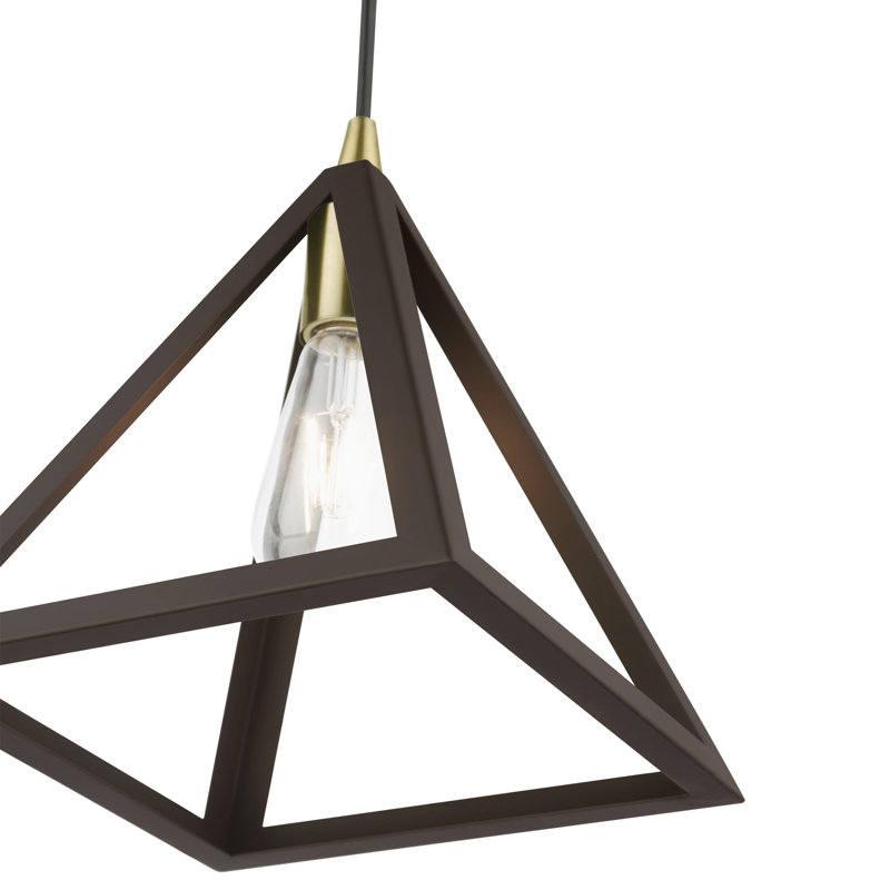 Dheclan 1 - Light Pendant, Bronze, Bronze/Antique Brass