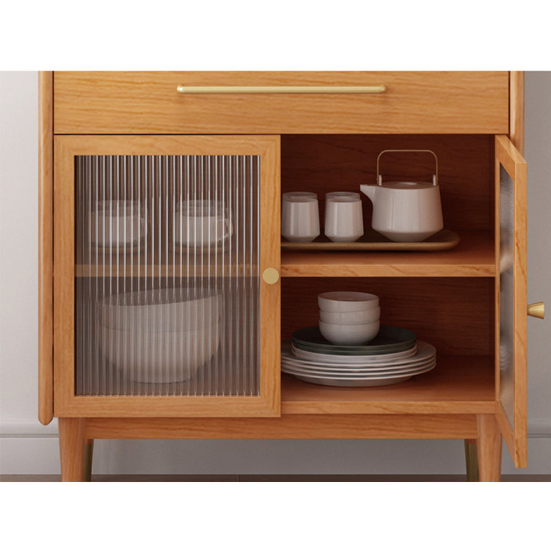 Modern Household Perforated Panel Display Case, 66.93" H x 39.37" W x 17.72" D