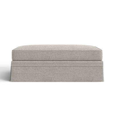 Shelby 47" Cotton Ottoman