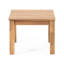 Table d'appoint en bois de style minimaliste à la mode, 19,21 x 19,21 x 14,73, brun, assemblage requis avec plateau, minimaliste, largeur 19,21 po x profondeur 15 po,-70806983