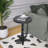 Round Wooden Small End Table, Vintage Pedestal Side Table & Accent Nightstand for Living Room, Bedroom & Entryway-1861265693