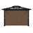 Aoodor Replacement 4-Panel Gazebo Sidewall Curtains-90565558-121327737
