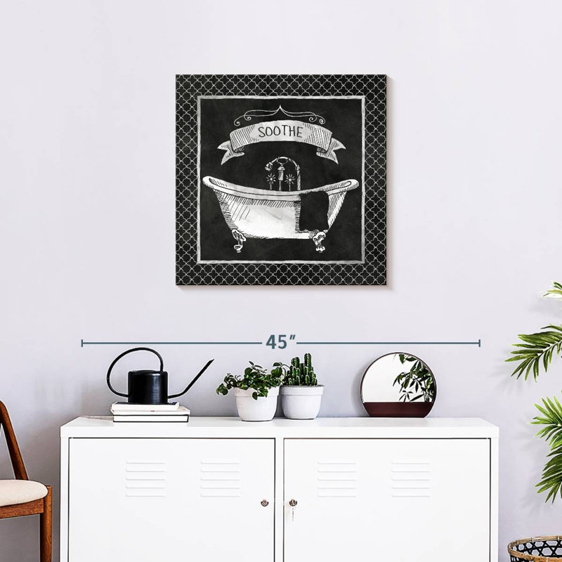 Chalkboard Bath Soothe, 24" H x 24" W