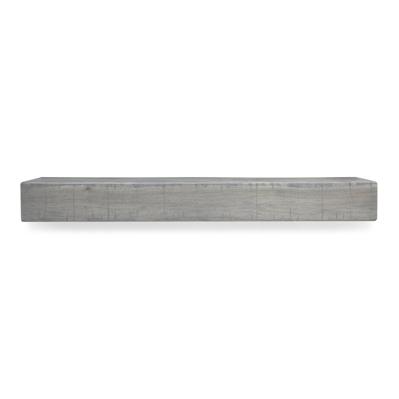 Tablette de manteau de foyer rustique, 36", 6.25", Naturel