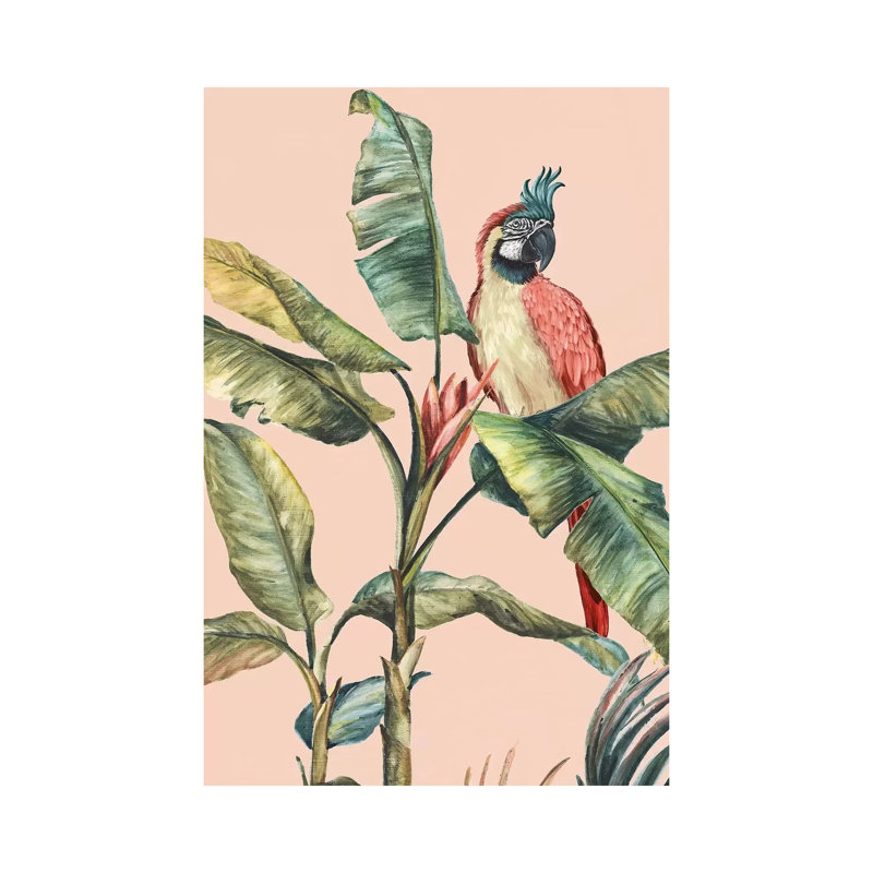 Tropicano II by Eva Watts - Painting on Canvas, Wrapped Canvas, 30.48 cm H x 45.72 cm W