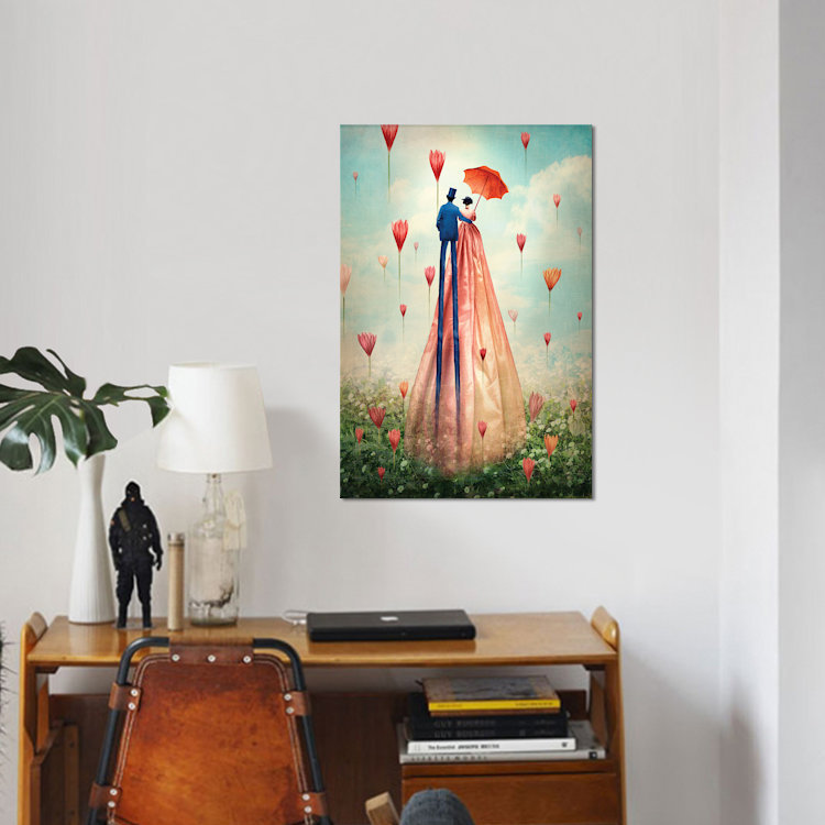 Graphic Art Print on Wrapped Canvas, 101.6 cm H x 66.04 cm W x 1.91 cm D