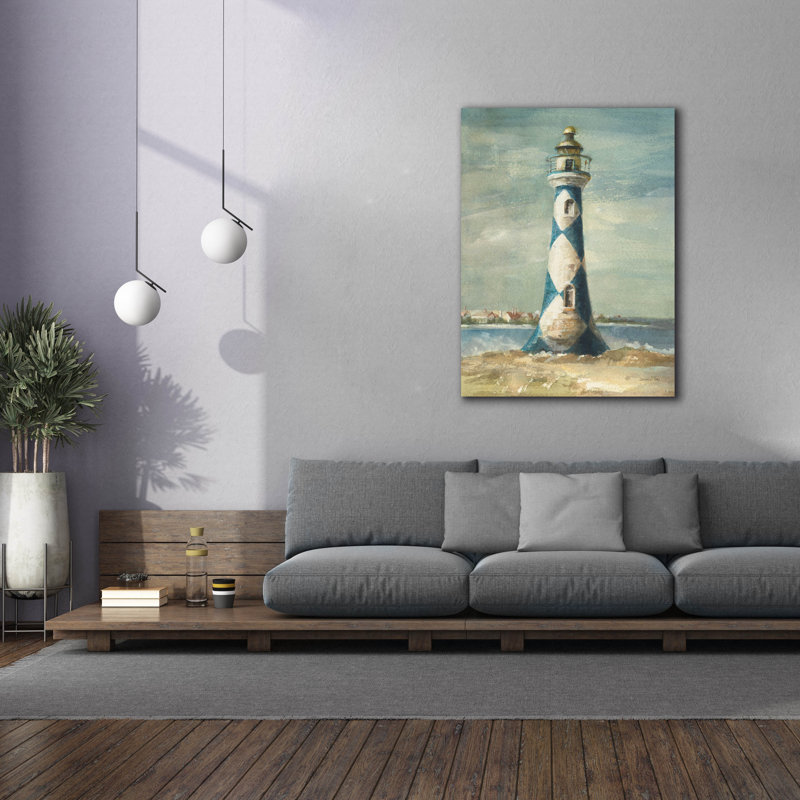 «Lighthouse 4» par Danhui Nai, art mural sur toile, H 54 po x l 40 po