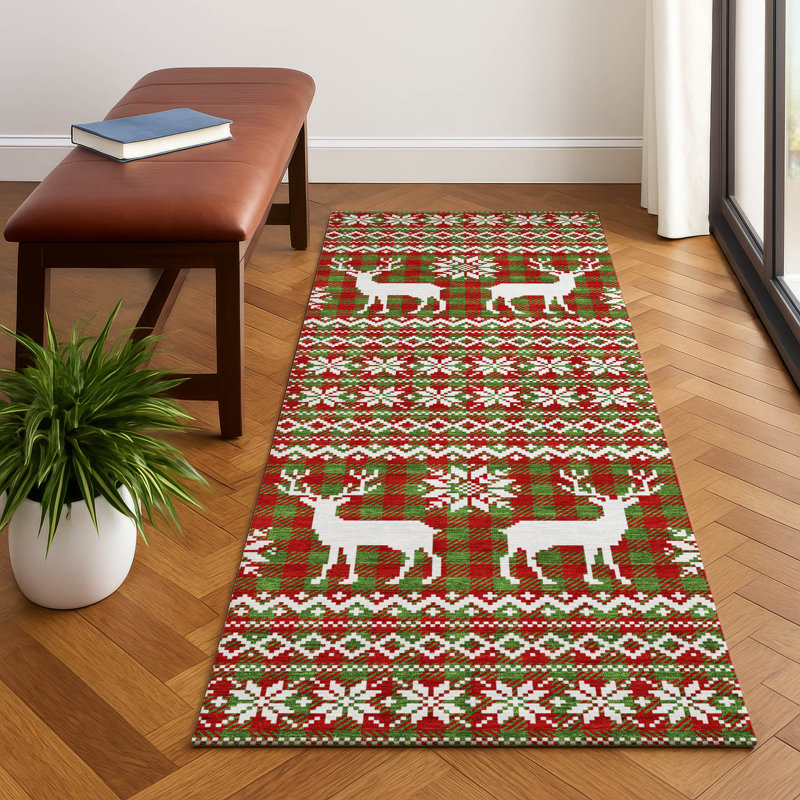 Tapis de qualité supérieure lavable à la machine à quai AMF1820, Rectangle 1 pi 8 po x 2 pi 6 po