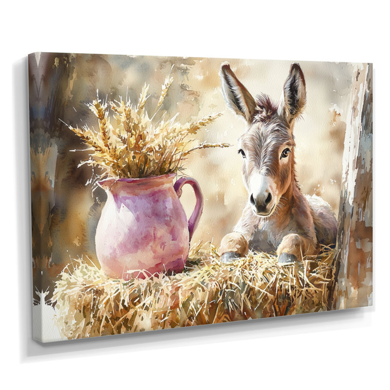 Doelling - Animals Wall Art, H 12 po x l 20 po, Toile tendue, Ne s’applique pas
