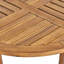 Table d'appoint d'extérieur ronde