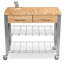 Thielsen Solid Wood Top Kitchen Cart-47428134