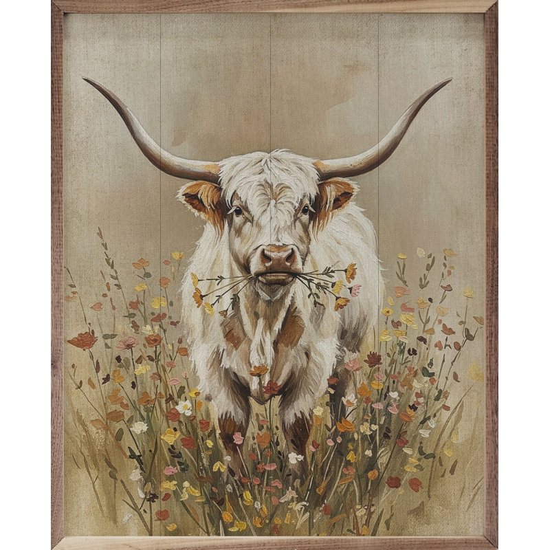 Highland Among Blooms, H 24 po x l 16 po