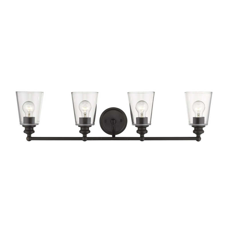 Hogue 4 - Light Dimmable Vanity Light, Oil Rubbed Bronze