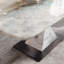 Rectangular marble dining table
