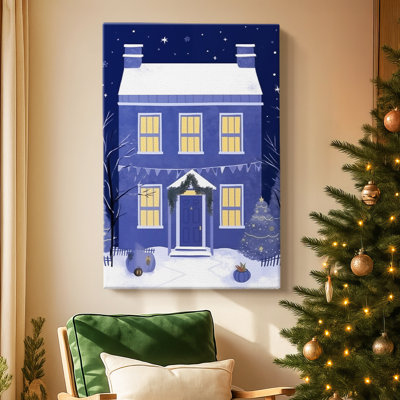 Toile tendue Cobalt Whisper