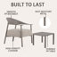 Ensemble de chaises d'appoint 2 pièces Modern-1385119417-1385119416