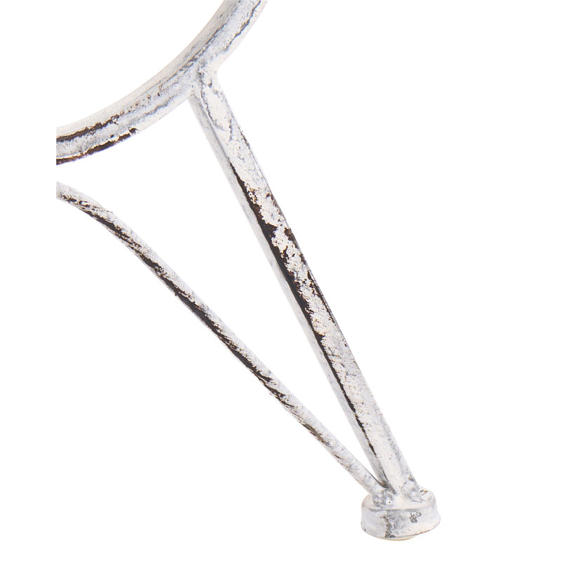 Plant Stand VETCH 58 cm Metal Off-White