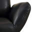 Chaise rembourrée en cuir italien moderne-1865678294