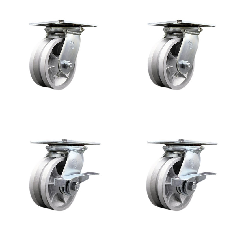 Groove Swivel Casters
