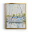 By The Bay II - Toile encadrée de qualité supérieure - prête à être accrochée