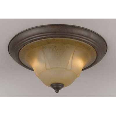 Comstock Glass Semi Flush Mount