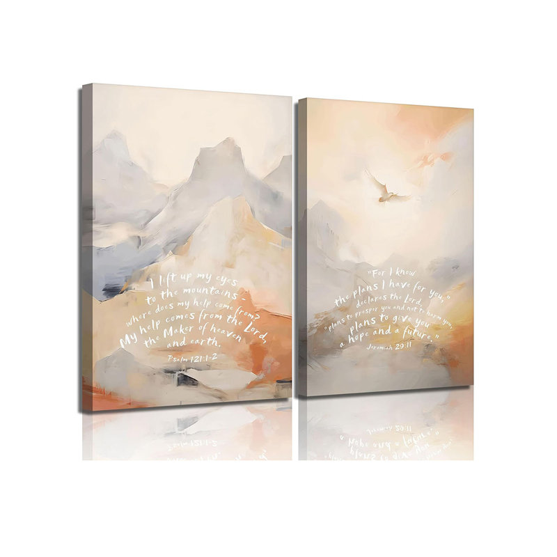 2 Piece Wrapped Canvas Print