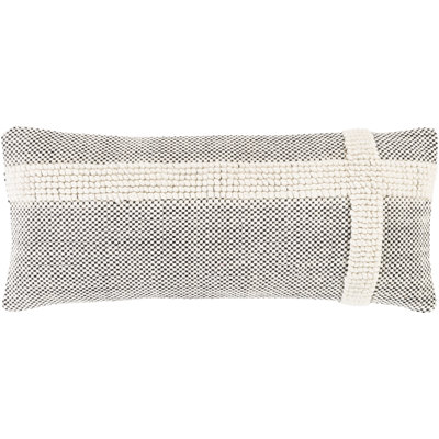 Sefarina Striped Wool Lumbar Throw Pillow